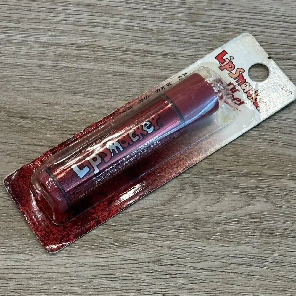 Y2K 2004 Vintage Bonne Bell Lip Smacker DR. PEPPER Soda Balm RARE Sealed